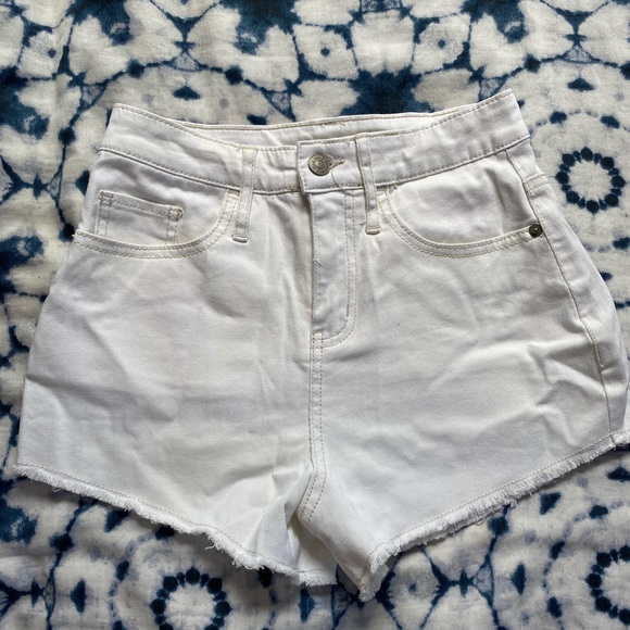 Wild Fable White jeans shorts - Picture 1 of 3